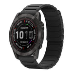 Cinturino per orologio magnetico in silicone xDfind, For Garmin Fenix 8/7X/6X/5X 26mm, For Garmin Fenix 8/7/6/5 22mm