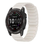 Cinturino per orologio magnetico in silicone xDfind, For Garmin Fenix 8/7X/6X/5X 26mm, For Garmin Fenix 8/7/6/5 22mm