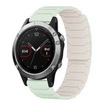 Cinturino per orologio magnetico in silicone xDfind, For Garmin Fenix 8/7X/6X/5X 26mm, For Garmin Fenix 8/7/6/5 22mm