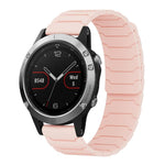 Cinturino per orologio magnetico in silicone xDfind, For Garmin Fenix 8/7X/6X/5X 26mm, For Garmin Fenix 8/7/6/5 22mm