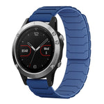 Cinturino per orologio magnetico in silicone xDfind, For Garmin Fenix 8/7X/6X/5X 26mm, For Garmin Fenix 8/7/6/5 22mm