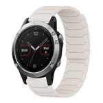 Cinturino per orologio magnetico in silicone xDfind, For Garmin Fenix 8/7X/6X/5X 26mm, For Garmin Fenix 8/7/6/5 22mm