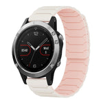 Cinturino per orologio magnetico in silicone xDfind, For Garmin Fenix 8/7X/6X/5X 26mm, For Garmin Fenix 8/7/6/5 22mm