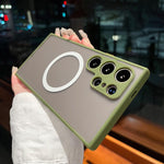 Custodia per telefono Hawkeye Skin Feel MagSafe, For Samsung Galaxy S23+ 5G, For Samsung Galaxy S23 5G, For Samsung Galaxy S22 Ultra 5G, For Samsung Galaxy S22+ 5G