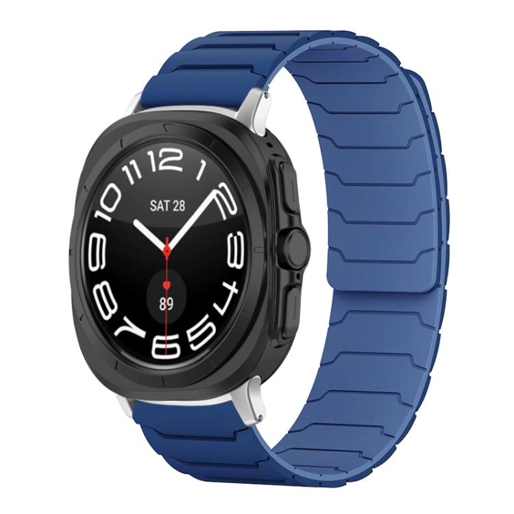 Cinturino per orologio magnetico in silicone xDfind, For Samsung Galaxy Watch Ultra / Ultra 2025, For Samsung Galaxy Watch8 / 8 Classic