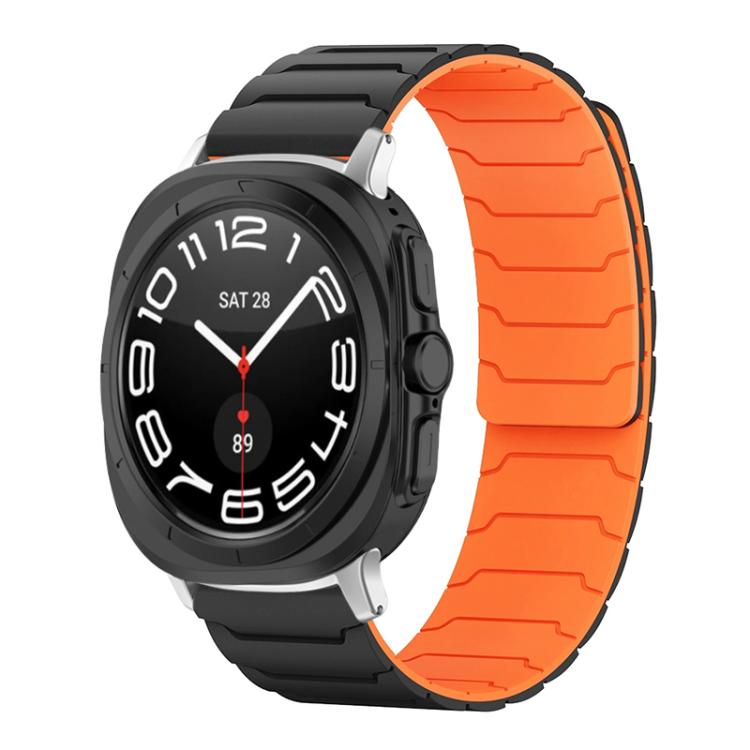 Cinturino per orologio magnetico in silicone xDfind, For Samsung Galaxy Watch Ultra / Ultra 2025, For Samsung Galaxy Watch8 / 8 Classic