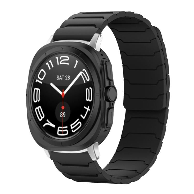 Cinturino per orologio magnetico in silicone xDfind, For Samsung Galaxy Watch Ultra / Ultra 2025, For Samsung Galaxy Watch8 / 8 Classic