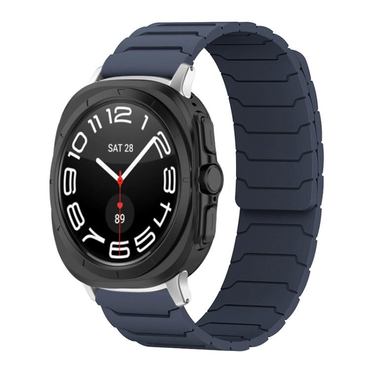 Cinturino per orologio magnetico in silicone xDfind, For Samsung Galaxy Watch Ultra / Ultra 2025, For Samsung Galaxy Watch8 / 8 Classic