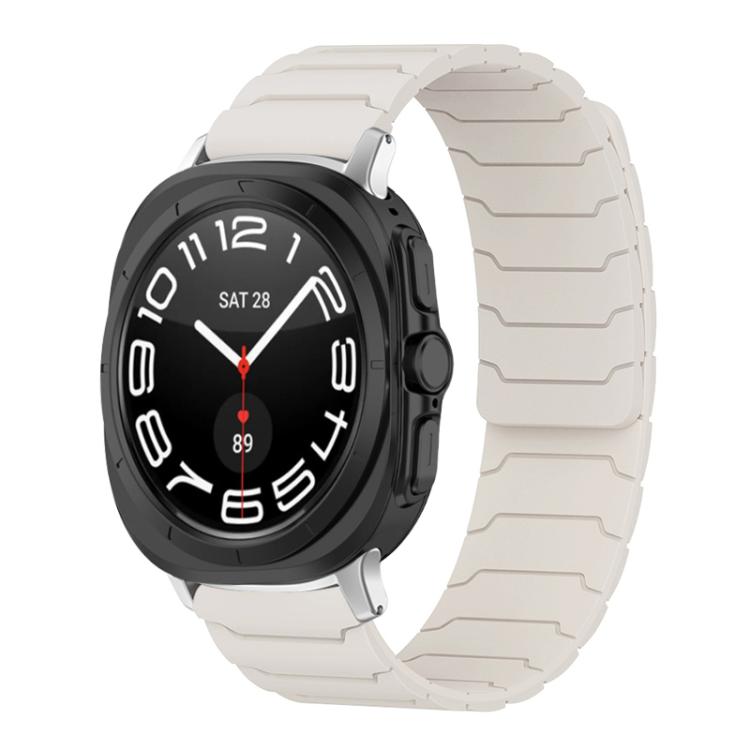 Cinturino per orologio magnetico in silicone xDfind, For Samsung Galaxy Watch Ultra / Ultra 2025, For Samsung Galaxy Watch8 / 8 Classic