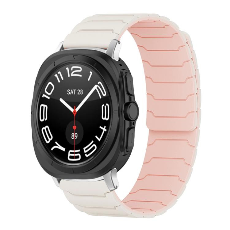 Cinturino per orologio magnetico in silicone xDfind, For Samsung Galaxy Watch Ultra / Ultra 2025, For Samsung Galaxy Watch8 / 8 Classic