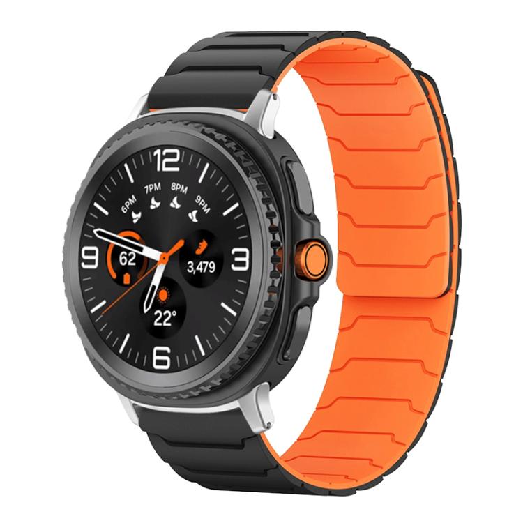 Cinturino per orologio magnetico in silicone xDfind, For Samsung Galaxy Watch Ultra / Ultra 2025, For Samsung Galaxy Watch8 / 8 Classic
