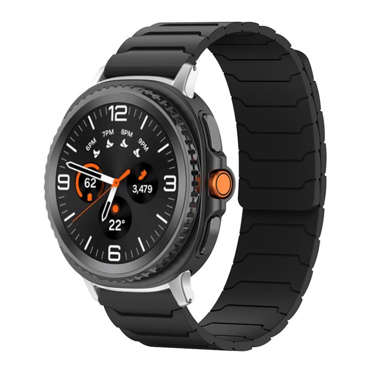 Cinturino per orologio magnetico in silicone xDfind, For Samsung Galaxy Watch Ultra / Ultra 2025, For Samsung Galaxy Watch8 / 8 Classic