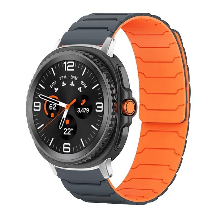 Cinturino per orologio magnetico in silicone xDfind, For Samsung Galaxy Watch Ultra / Ultra 2025, For Samsung Galaxy Watch8 / 8 Classic