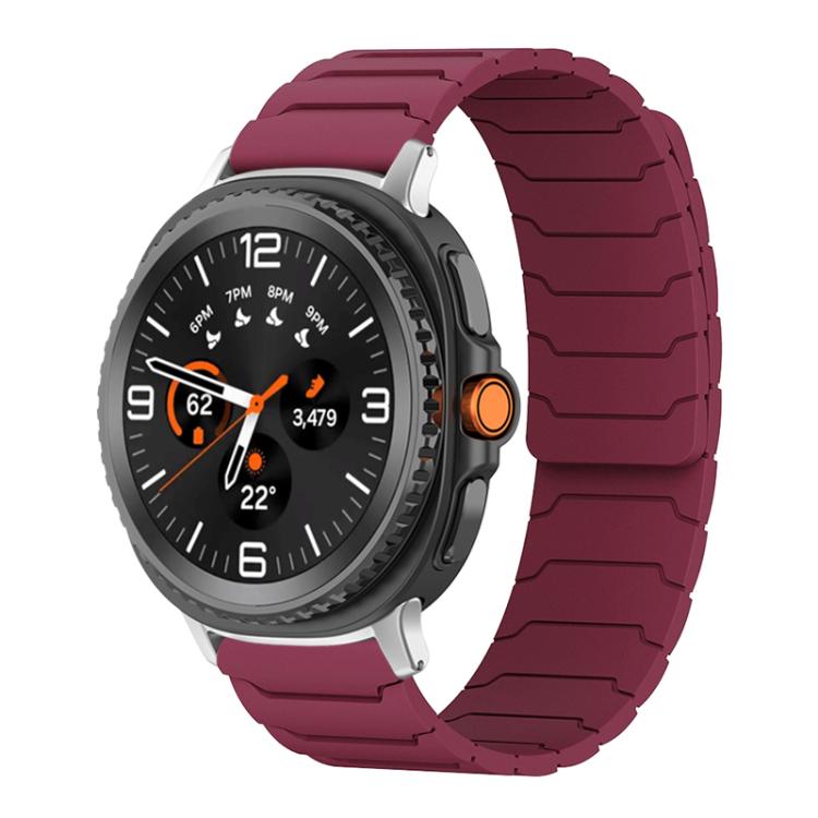 Cinturino per orologio magnetico in silicone xDfind, For Samsung Galaxy Watch Ultra / Ultra 2025, For Samsung Galaxy Watch8 / 8 Classic