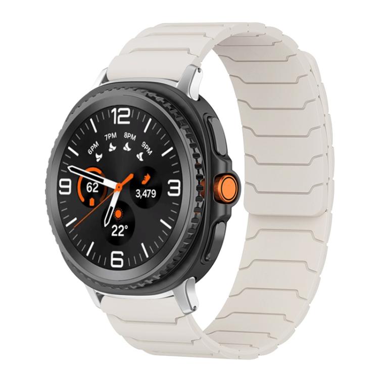 Cinturino per orologio magnetico in silicone xDfind, For Samsung Galaxy Watch Ultra / Ultra 2025, For Samsung Galaxy Watch8 / 8 Classic