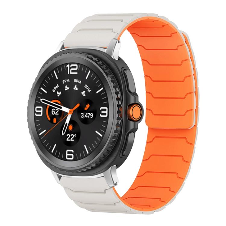 Cinturino per orologio magnetico in silicone xDfind, For Samsung Galaxy Watch Ultra / Ultra 2025, For Samsung Galaxy Watch8 / 8 Classic