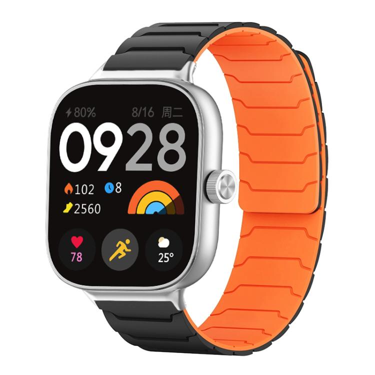 Cinturino per orologio magnetico in silicone xDfind, For Xiaomi Band 10 Pro/9 Pro/Redmi Watch 6/5/4, For Redmi Watch 3 Active / Watch 3 Lite