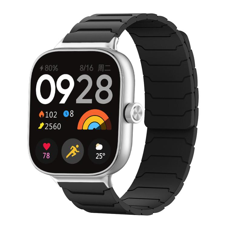 Cinturino per orologio magnetico in silicone xDfind, For Xiaomi Band 10 Pro/9 Pro/Redmi Watch 6/5/4, For Redmi Watch 3 Active / Watch 3 Lite