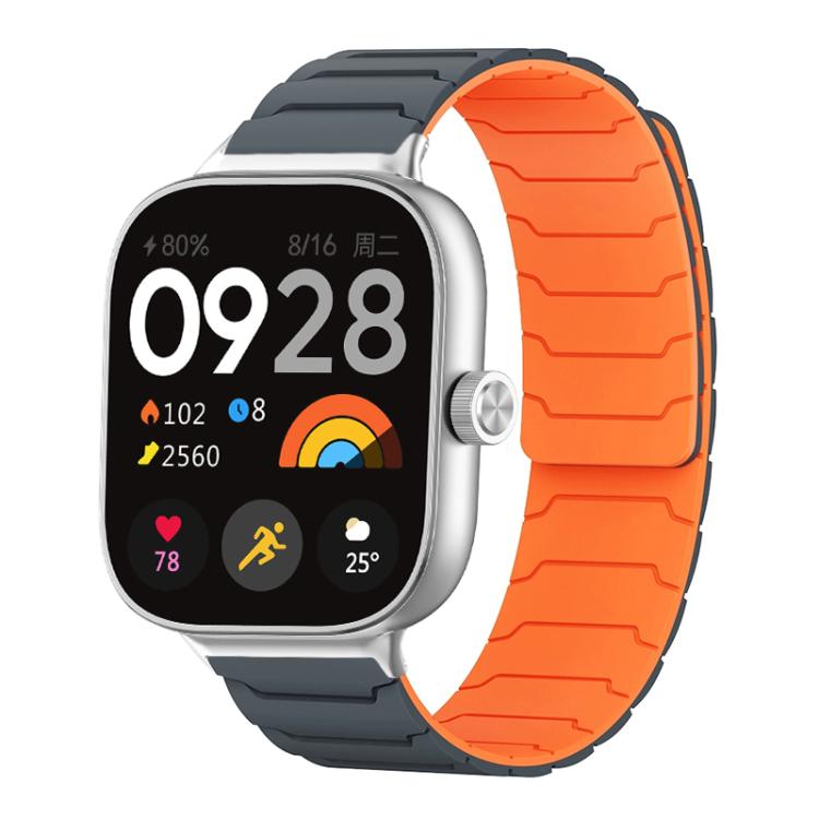 Cinturino per orologio magnetico in silicone xDfind, For Xiaomi Band 10 Pro/9 Pro/Redmi Watch 6/5/4, For Redmi Watch 3 Active / Watch 3 Lite