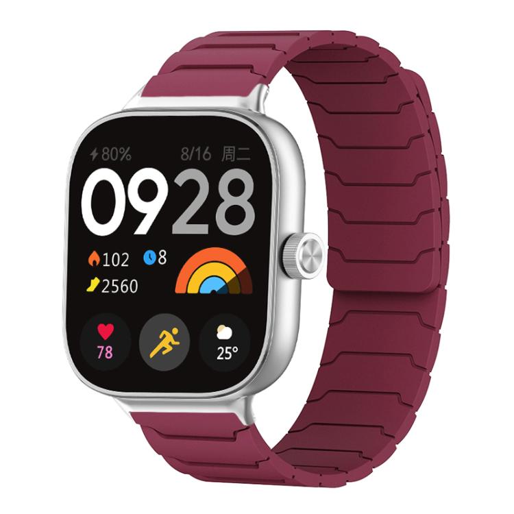 Cinturino per orologio magnetico in silicone xDfind, For Xiaomi Band 10 Pro/9 Pro/Redmi Watch 6/5/4, For Redmi Watch 3 Active / Watch 3 Lite