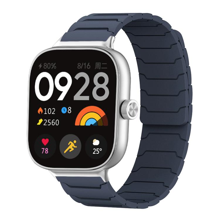Cinturino per orologio magnetico in silicone xDfind, For Xiaomi Band 10 Pro/9 Pro/Redmi Watch 6/5/4, For Redmi Watch 3 Active / Watch 3 Lite
