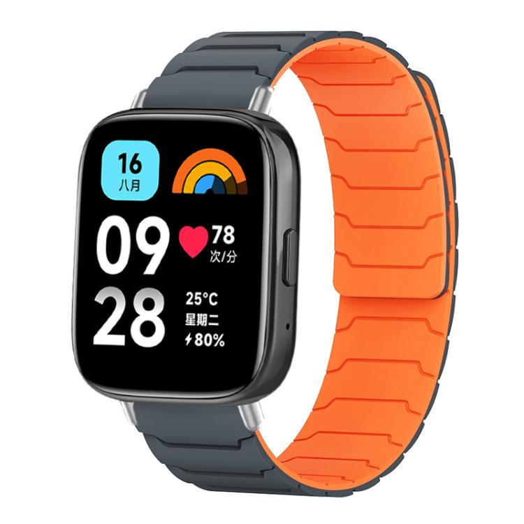 Cinturino per orologio magnetico in silicone xDfind, For Xiaomi Band 10 Pro/9 Pro/Redmi Watch 6/5/4, For Redmi Watch 3 Active / Watch 3 Lite