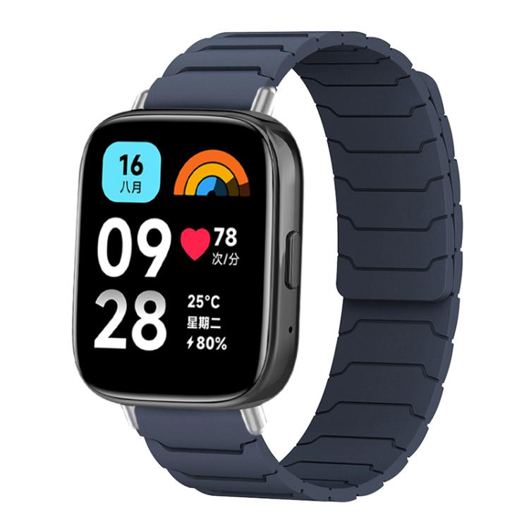 Cinturino per orologio magnetico in silicone xDfind, For Xiaomi Band 10 Pro/9 Pro/Redmi Watch 6/5/4, For Redmi Watch 3 Active / Watch 3 Lite