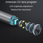 TESLONG TD500 Endoscopio con ampio schermo HD da 5 pollici, doppio sterzo, supporto Wi-Fi e cavo da 1,55 m., 6.5mm Single Lens, 6.5mm Dual Lens, 3.9mm Single Lens