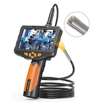 TESLONG NTS300 Endoscopio industriale con ampio schermo da 5 pollici, strumento per riparazioni auto, 7.6mm Single Lens / 3m, 7.6mm Single Lens / 5m, 5.5mm Single Lens / 1m, 5.5mm Single Lens / 3m, 3.9mm Single Lens / 1m, 3.9mm Single Lens / 3m        ...