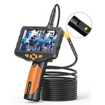 TESLONG NTS300 Endoscopio industriale con ampio schermo da 5 pollici, strumento per riparazioni auto, 7.6mm Single Lens / 3m, 7.6mm Single Lens / 5m, 5.5mm Single Lens / 1m, 5.5mm Single Lens / 3m, 3.9mm Single Lens / 1m, 3.9mm Single Lens / 3m        ...