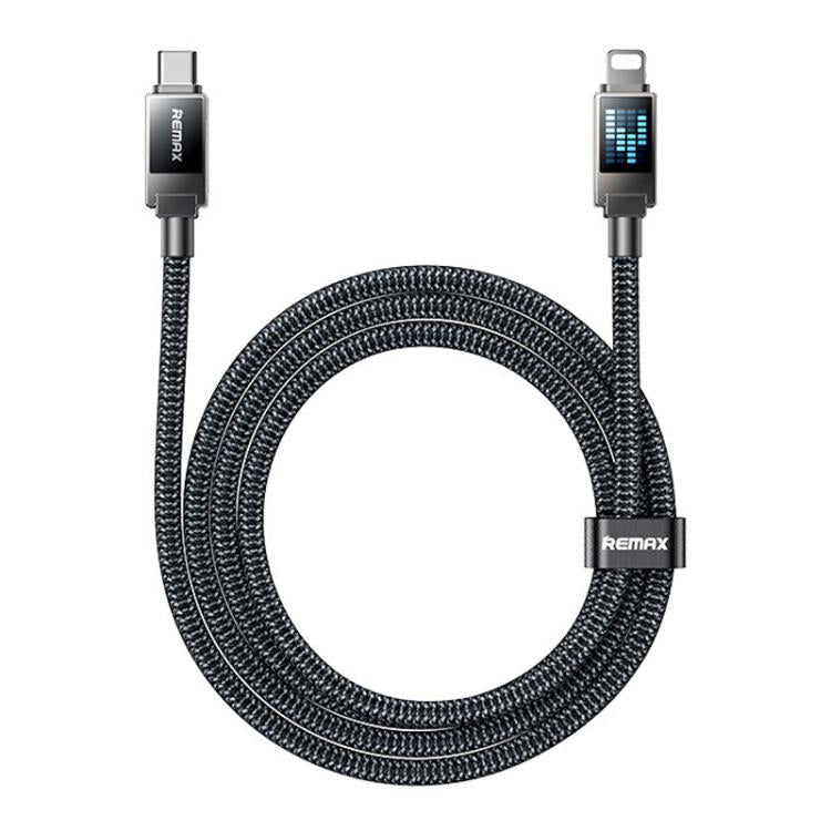 Cavo dati REMAX CB09 PD30W da Type-C a 8 pin con rivestimento intrecciato per ricarica rapida, lunghezza: 1,2 m, Type-C to 8 Pin