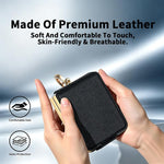 Custodia per telefono VIETAO in ecopelle colorata con anello, For Galaxy Z Flip8 5G, For Samsung Galaxy Z Flip7