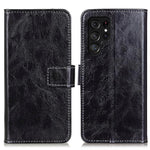 Custodia per telefono in pelle con texture Crazy Horse in stile retrò, For Galaxy S26 FE 5G, For Samsung Galaxy S26+ 5G, For Samsung Galaxy S26 Edge 5G, For Samsung Galaxy S26 Ultra 5G, For Samsung Galaxy S26 5G, For Samsung Galaxy S25 FE 5G