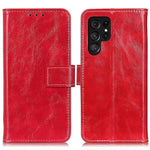 Custodia per telefono in pelle con texture Crazy Horse in stile retrò, For Galaxy S26 FE 5G, For Samsung Galaxy S26+ 5G, For Samsung Galaxy S26 Edge 5G, For Samsung Galaxy S26 Ultra 5G, For Samsung Galaxy S26 5G, For Samsung Galaxy S25 FE 5G