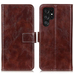 Custodia per telefono in pelle con texture Crazy Horse in stile retrò, For Galaxy S26 FE 5G, For Samsung Galaxy S26+ 5G, For Samsung Galaxy S26 Edge 5G, For Samsung Galaxy S26 Ultra 5G, For Samsung Galaxy S26 5G, For Samsung Galaxy S25 FE 5G