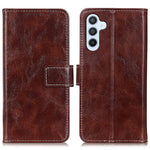 Custodia per telefono in pelle con texture Crazy Horse in stile retrò, For Galaxy S26 FE 5G, For Samsung Galaxy S26+ 5G, For Samsung Galaxy S26 Edge 5G, For Samsung Galaxy S26 Ultra 5G, For Samsung Galaxy S26 5G, For Samsung Galaxy S25 FE 5G