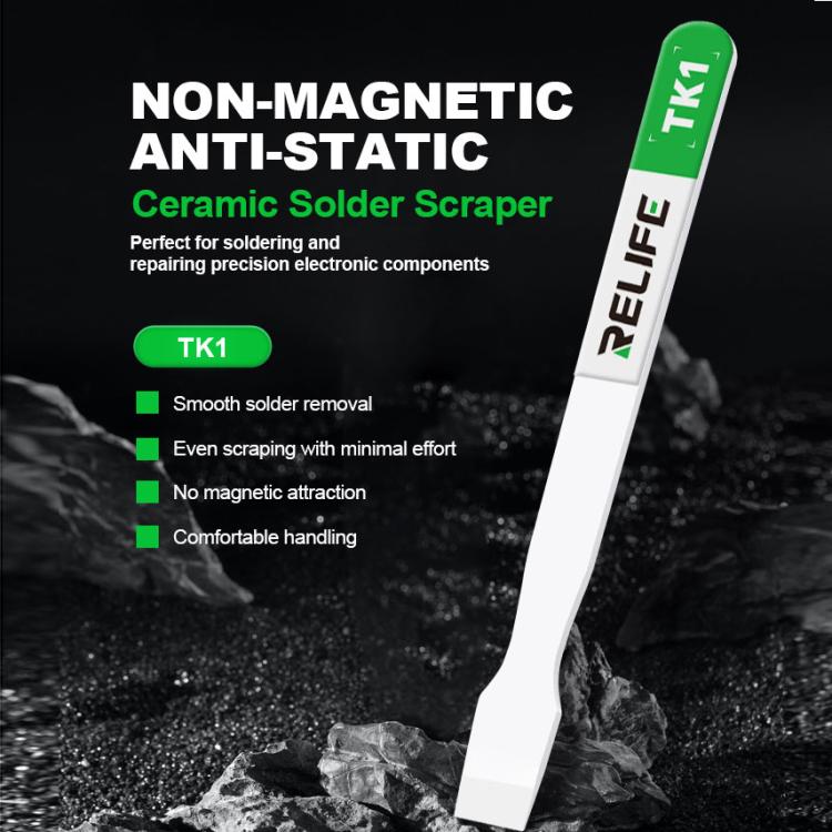 Raschietto in ceramica antistatico e non magnetico Relife TK1, Relife TK1
