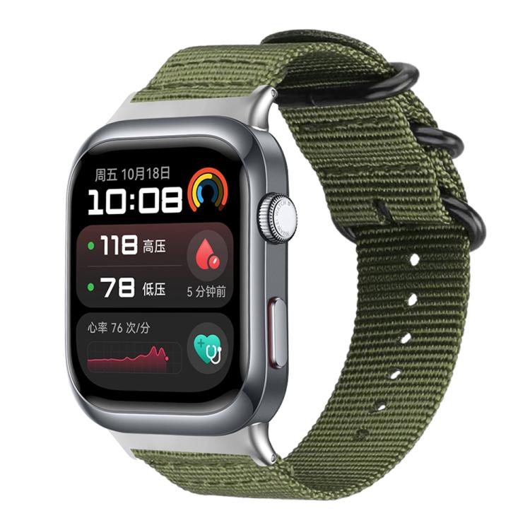 Cinturino per orologio in nylon e tela con fibbia ad anello xDfind, For Huawei Watch Fit4 / Fit4 Pro / Fit3, For Huawei Watch D2