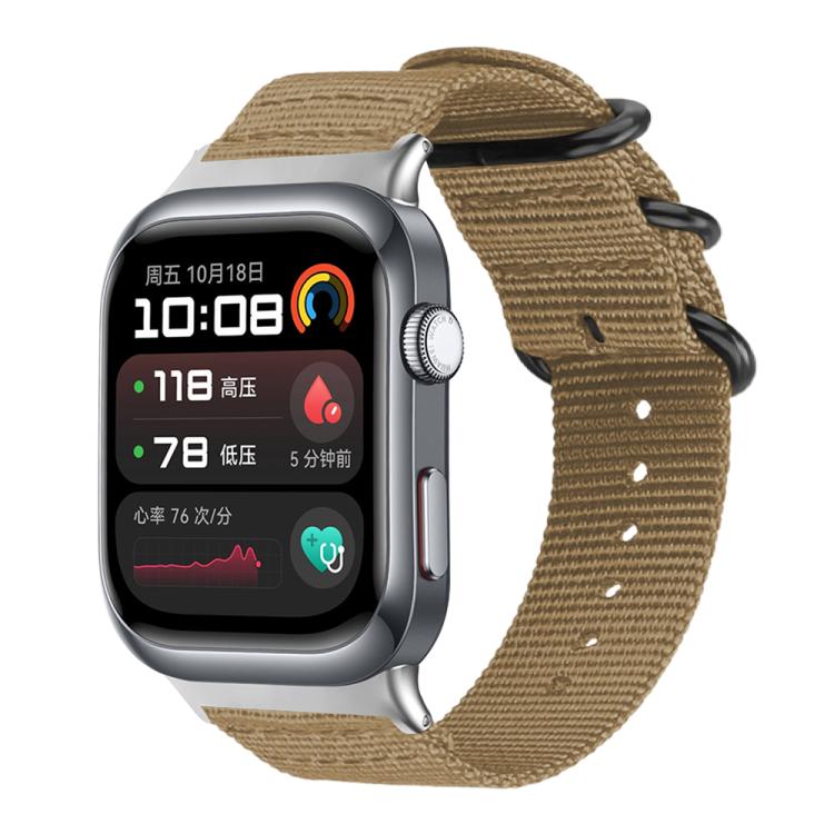 Cinturino per orologio in nylon e tela con fibbia ad anello xDfind, For Huawei Watch Fit4 / Fit4 Pro / Fit3, For Huawei Watch D2