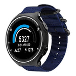 Cinturino per orologio in nylon e tela con fibbia ad anello xDfind, For Garmin Fenix 8/7X/6X/5X 26mm, For Garmin Fenix 8/7/6/5 22mm, For Garmin Forerunner 235/220/620/630, For Garmin Forerunner 35 / 30 / 35J