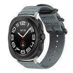 Cinturino per orologio in nylon e tela con fibbia ad anello xDfind, For Samsung Galaxy Watch Ultra / Ultra 2025, For Samsung Galaxy Watch8 / 8 Classic, For Samsung Galaxy Watch 7 / 6 / 5 / FE, For Samsung Galaxy Fit3 SM-R390
