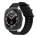 Cinturino per orologio in nylon e tela con fibbia ad anello xDfind, For Samsung Galaxy Watch Ultra / Ultra 2025, For Samsung Galaxy Watch8 / 8 Classic, For Samsung Galaxy Watch 7 / 6 / 5 / FE, For Samsung Galaxy Fit3 SM-R390