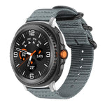 Cinturino per orologio in nylon e tela con fibbia ad anello xDfind, For Samsung Galaxy Watch Ultra / Ultra 2025, For Samsung Galaxy Watch8 / 8 Classic, For Samsung Galaxy Watch 7 / 6 / 5 / FE, For Samsung Galaxy Fit3 SM-R390