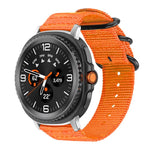 Cinturino per orologio in nylon e tela con fibbia ad anello xDfind, For Samsung Galaxy Watch Ultra / Ultra 2025, For Samsung Galaxy Watch8 / 8 Classic, For Samsung Galaxy Watch 7 / 6 / 5 / FE, For Samsung Galaxy Fit3 SM-R390