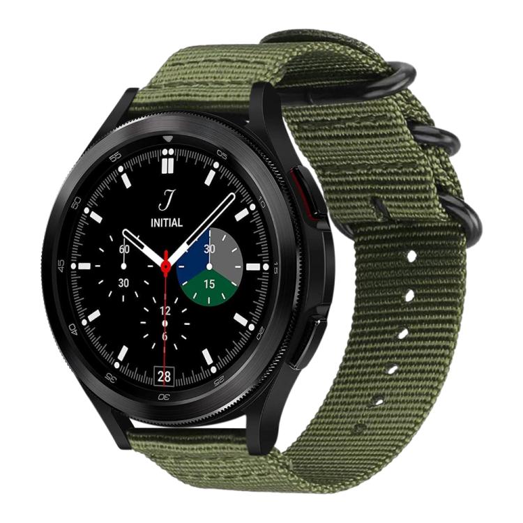 Cinturino per orologio in nylon e tela con fibbia ad anello xDfind, For Samsung Galaxy Watch Ultra / Ultra 2025, For Samsung Galaxy Watch8 / 8 Classic, For Samsung Galaxy Watch 7 / 6 / 5 / FE, For Samsung Galaxy Fit3 SM-R390
