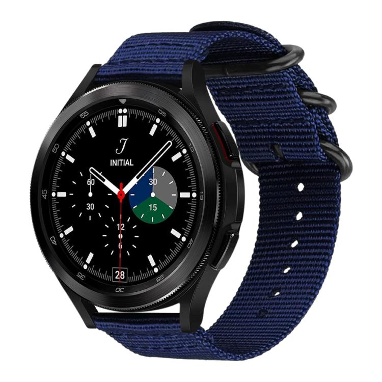 Cinturino per orologio in nylon e tela con fibbia ad anello xDfind, For Samsung Galaxy Watch Ultra / Ultra 2025, For Samsung Galaxy Watch8 / 8 Classic, For Samsung Galaxy Watch 7 / 6 / 5 / FE, For Samsung Galaxy Fit3 SM-R390