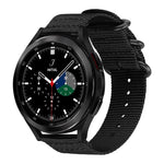 Cinturino per orologio in nylon e tela con fibbia ad anello xDfind, For Samsung Galaxy Watch Ultra / Ultra 2025, For Samsung Galaxy Watch8 / 8 Classic, For Samsung Galaxy Watch 7 / 6 / 5 / FE, For Samsung Galaxy Fit3 SM-R390