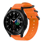 Cinturino per orologio in nylon e tela con fibbia ad anello xDfind, For Samsung Galaxy Watch Ultra / Ultra 2025, For Samsung Galaxy Watch8 / 8 Classic, For Samsung Galaxy Watch 7 / 6 / 5 / FE, For Samsung Galaxy Fit3 SM-R390