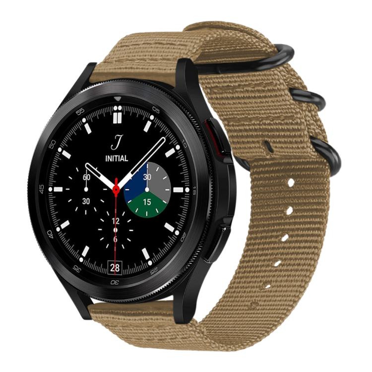 Cinturino per orologio in nylon e tela con fibbia ad anello xDfind, For Samsung Galaxy Watch Ultra / Ultra 2025, For Samsung Galaxy Watch8 / 8 Classic, For Samsung Galaxy Watch 7 / 6 / 5 / FE, For Samsung Galaxy Fit3 SM-R390