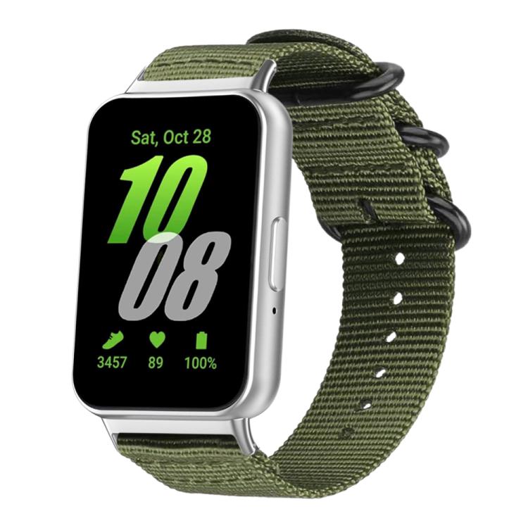 Cinturino per orologio in nylon e tela con fibbia ad anello xDfind, For Samsung Galaxy Watch Ultra / Ultra 2025, For Samsung Galaxy Watch8 / 8 Classic, For Samsung Galaxy Watch 7 / 6 / 5 / FE, For Samsung Galaxy Fit3 SM-R390